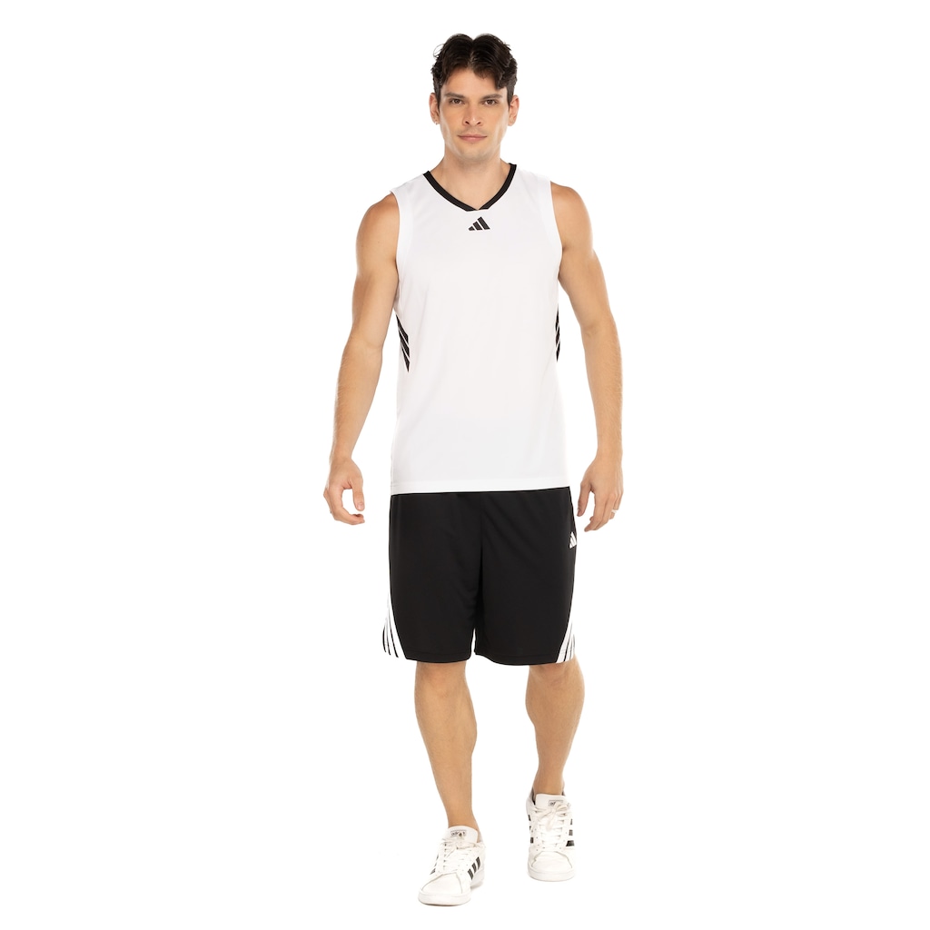 Imagem 3 do produto Camiseta Regata Masculina adidas 3 Stripes