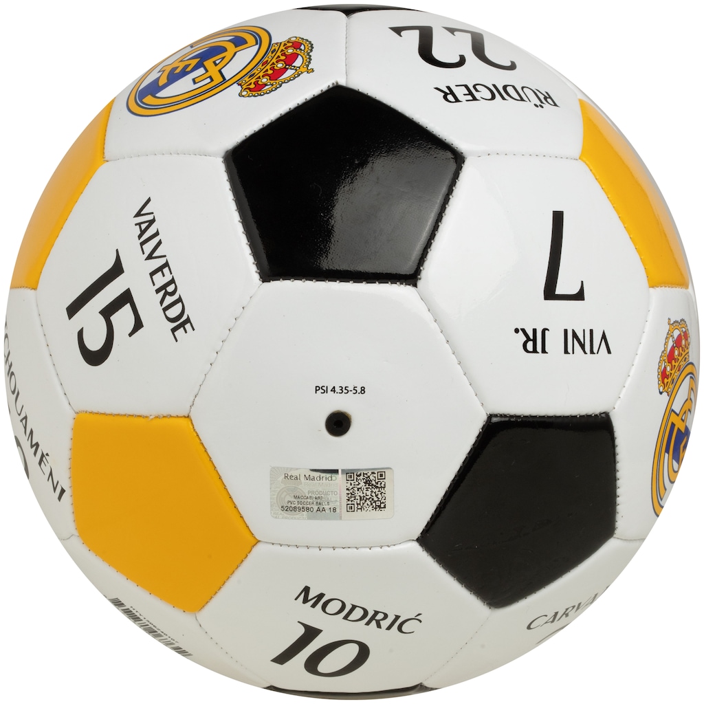 Imagem 2 do produto Bola de Futebol de Campo do Real Madrid de Campo Maccabi Tamanho 05
