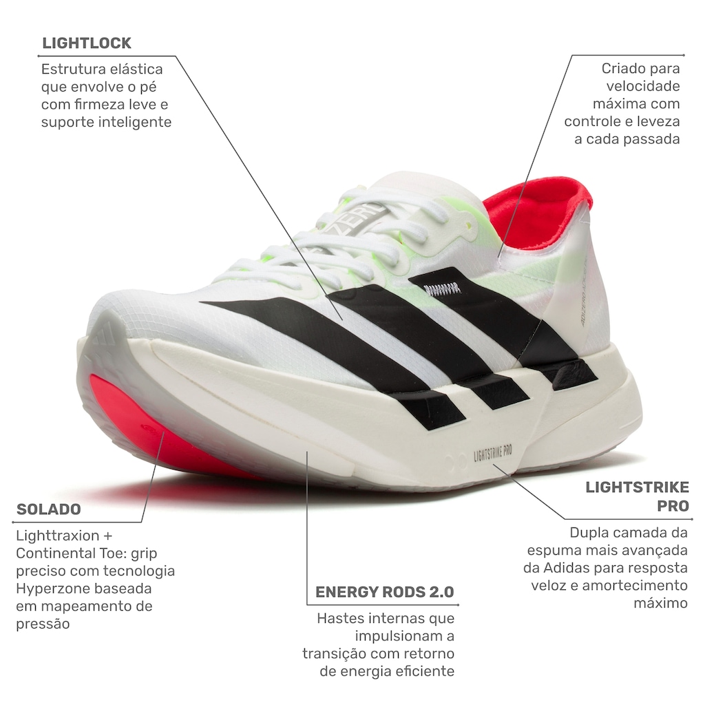 Imagem 2 do produto Tênis adidas Adizero Adios Pro 4 Feminino