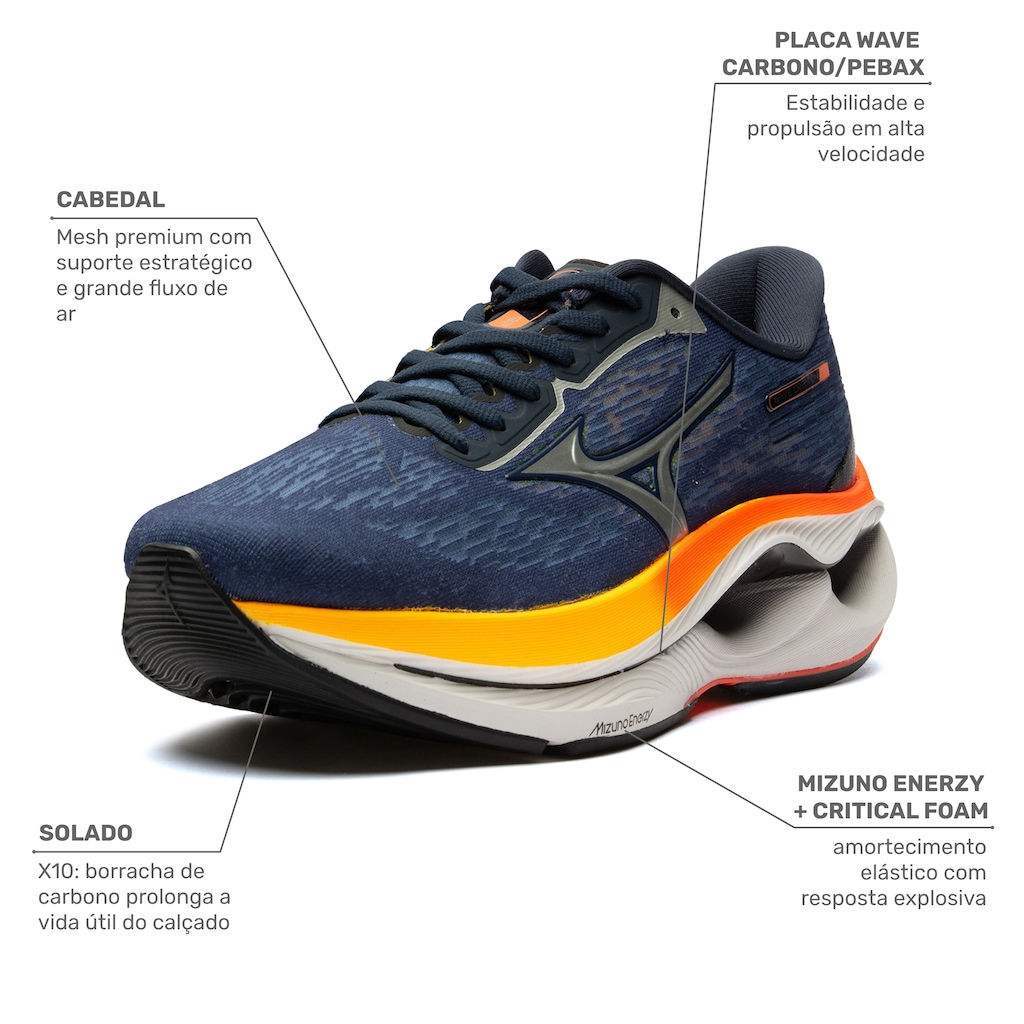 Imagem 2 do produto Tênis Mizuno Wave Creation 26 Masculino