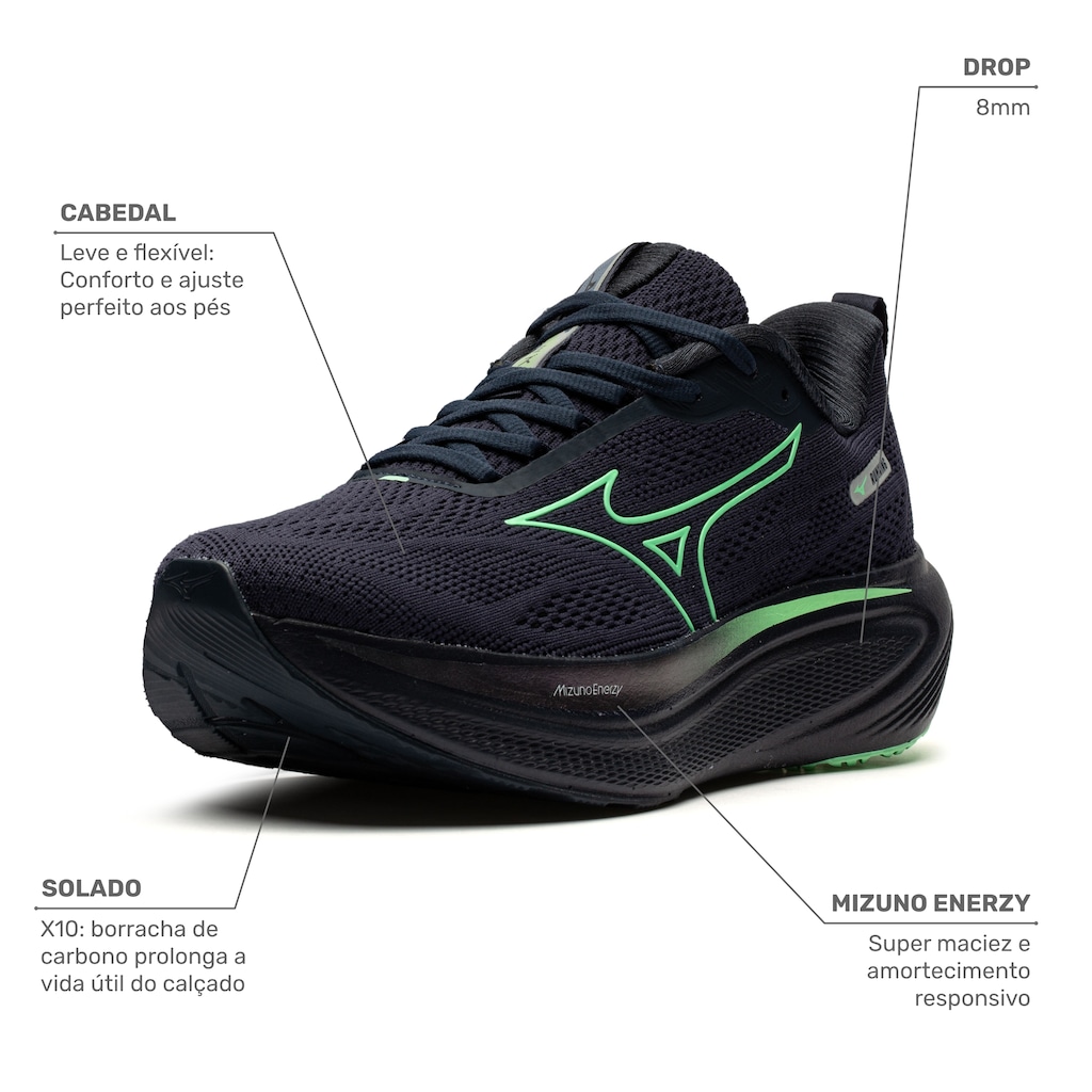 Imagem 2 do produto Tênis Mizuno Base Prime Unissex