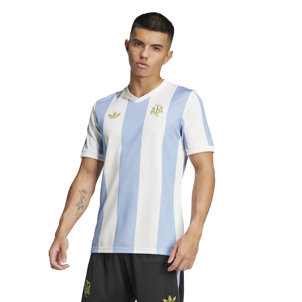 Imagem 1 do produto Camisa da Seleção da Argentina Adidas Comemorativa 1974 Masculina