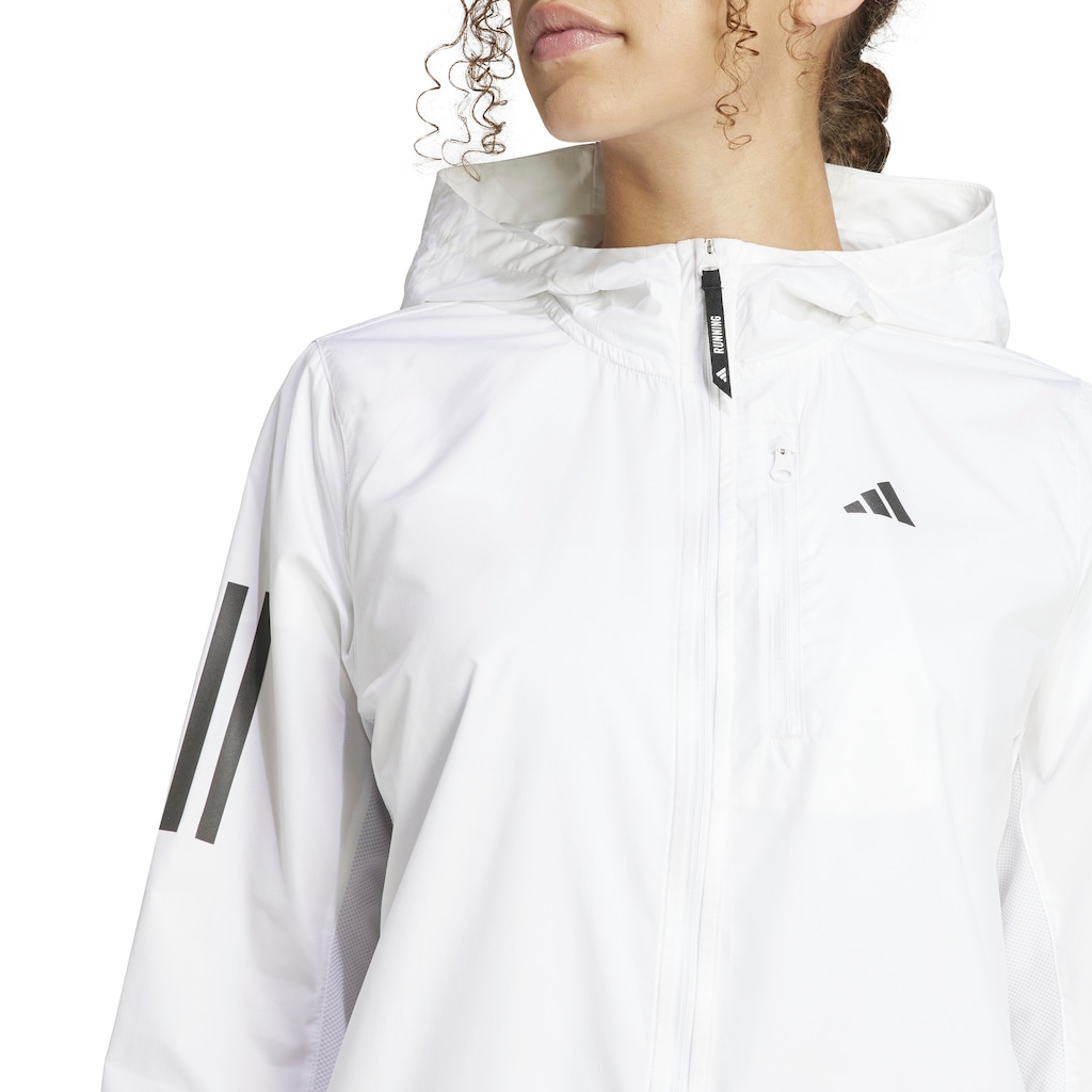 Imagem 5 do produto Jaqueta Corta-Vento Feminina adidas com Capuz Own The Run Base