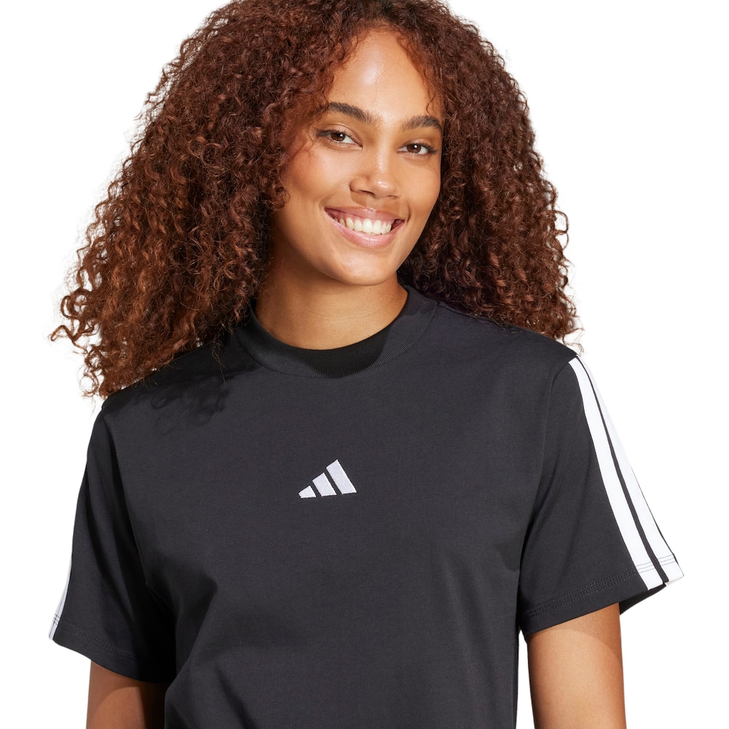 Imagem 5 do produto Camiseta adidas Feminina 3 Stripes