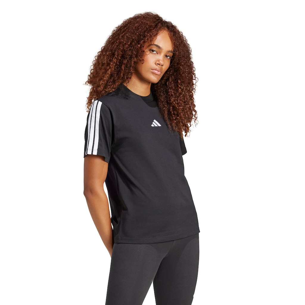 Imagem 3 do produto Camiseta adidas Feminina 3 Stripes