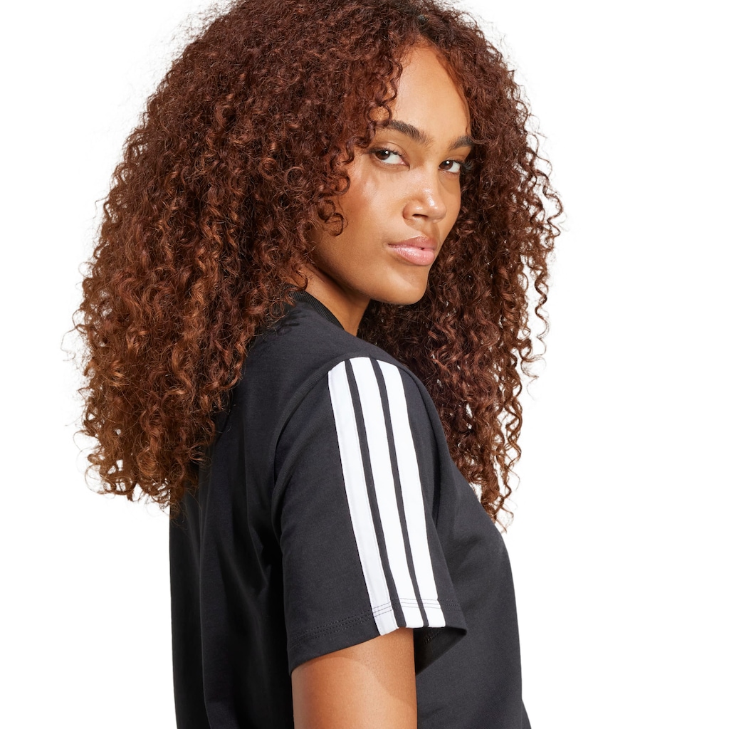 Imagem 4 do produto Camiseta adidas Feminina 3 Stripes