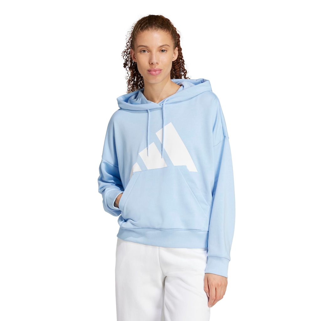 Imagem 1 do produto Blusa de Moletom Feminina adidas com Capuz Big Logo