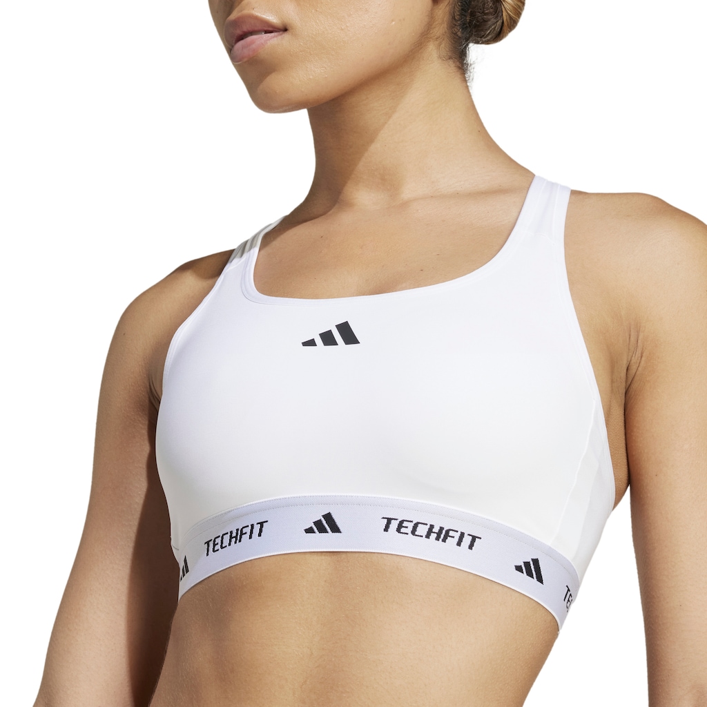 Imagem 4 do produto Top Fitness com Bojo Removível adidas Techfit Média Sustentação Adulto