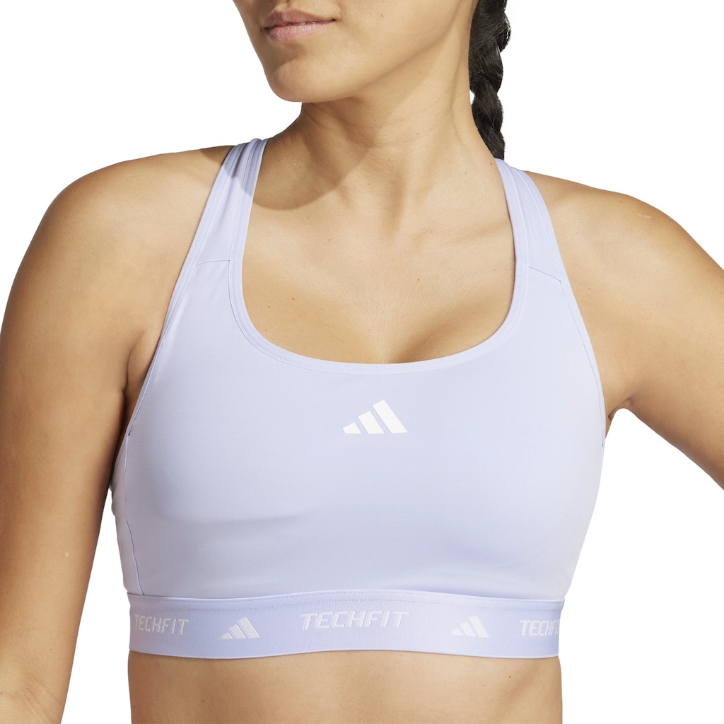Imagem 4 do produto Top Fitness com Bojo Removível adidas Techfit Média Sustentação Adulto