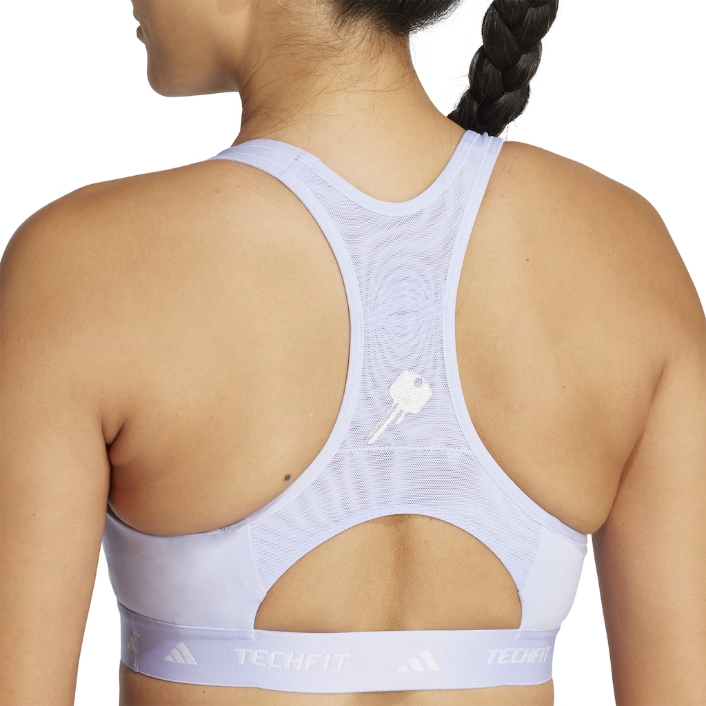 Imagem 5 do produto Top Fitness com Bojo Removível adidas Techfit Média Sustentação Adulto