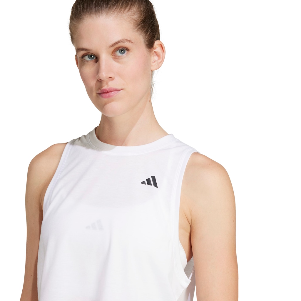 Imagem 5 do produto Blusa Cropped Regata Feminina adidas Essentials