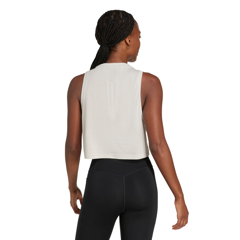 Imagem 2 do produto Blusa Cropped Regata Feminina adidas Essentials