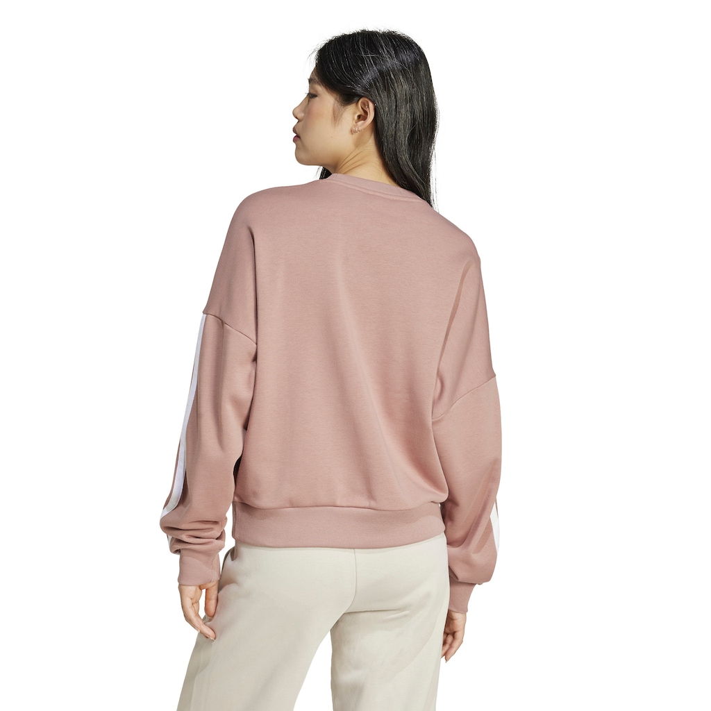 Imagem 2 do produto Blusa de Moletom Feminina adidas Essentials 3 Listras