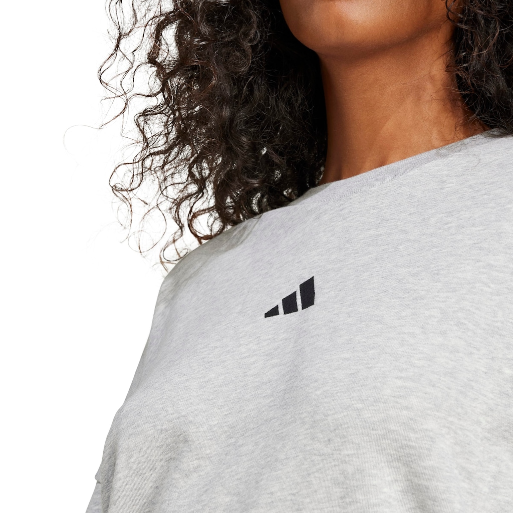 Imagem 4 do produto Blusa de Moletom Feminina adidas Essentials 3 Listras