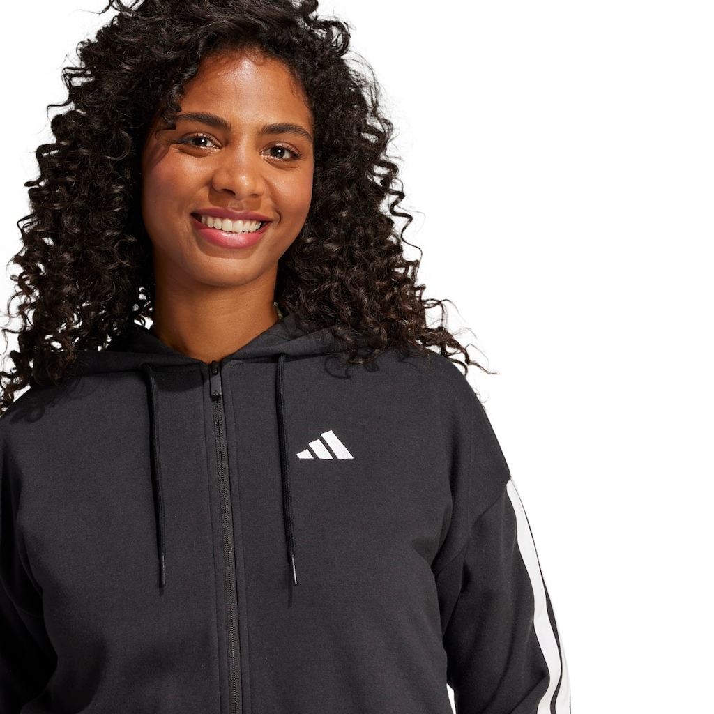 Imagem 5 do produto Jaqueta Feminina adidas 3 Stripes com Capuz