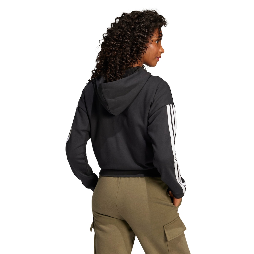 Imagem 2 do produto Jaqueta Feminina adidas 3 Stripes com Capuz
