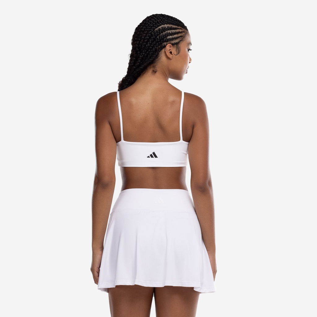 Imagem 2 do produto Top Fitness com Bojo Removível adidas Baixa Sustentação Essentials Adulto