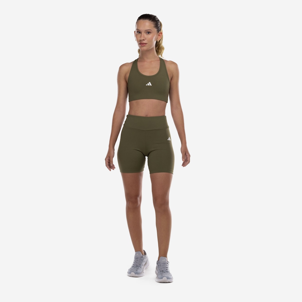 Imagem 3 do produto Top Fitness sem Bojo adidas Média Sustentação Treino Básico Adulto