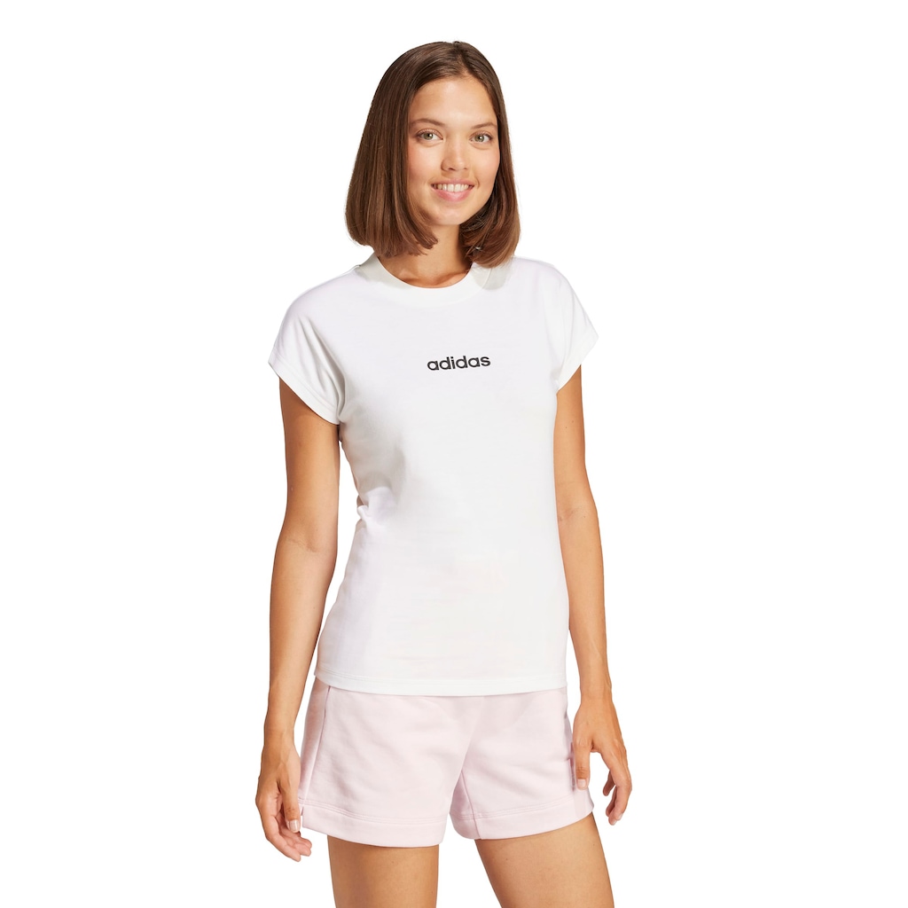 Imagem 3 do produto Camiseta Feminina adidas Manga Curta Logo Linear