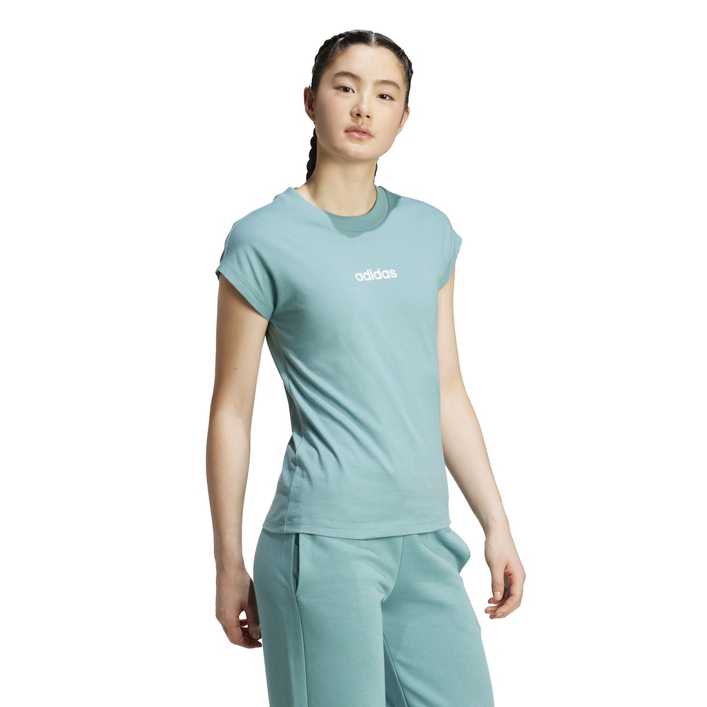 Imagem 3 do produto Camiseta Feminina adidas Manga Curta Logo Linear