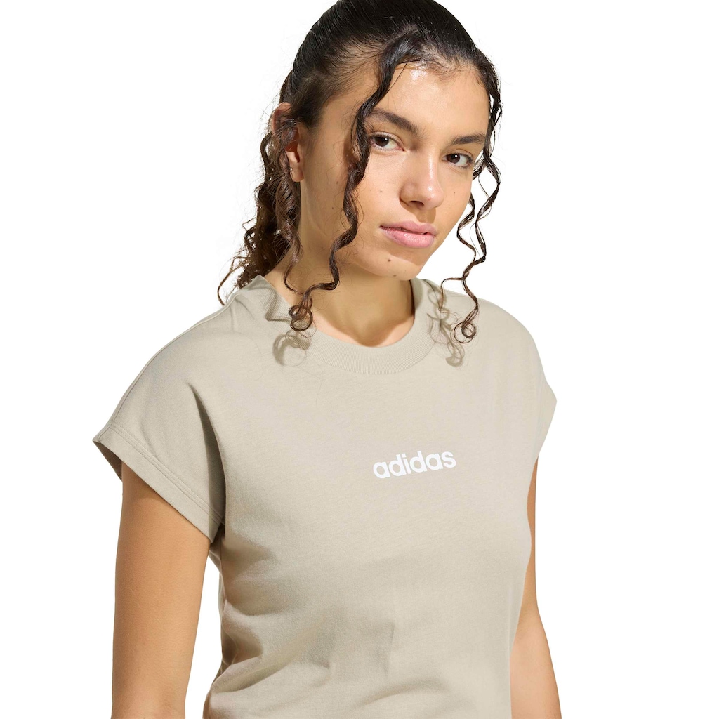 Imagem 4 do produto Camiseta Feminina adidas Manga Curta Logo Linear