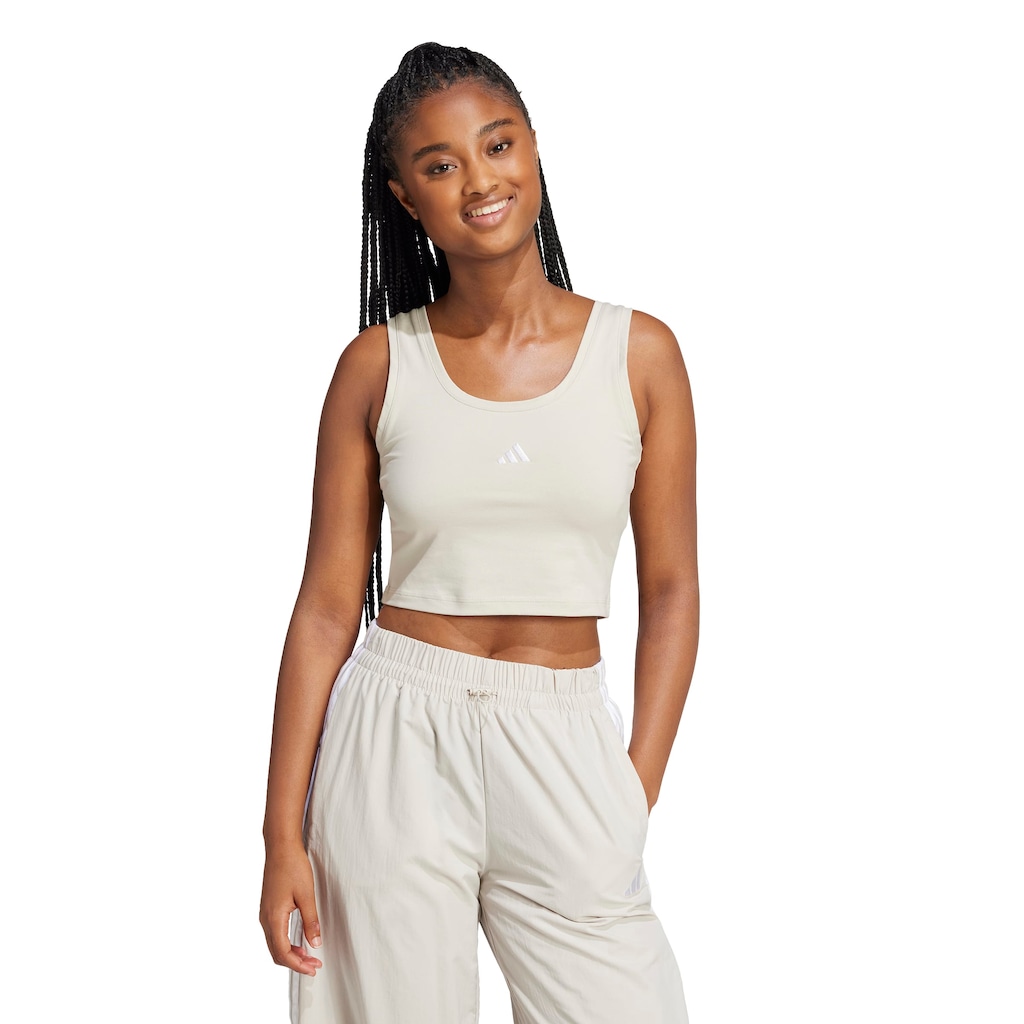 Imagem 2 do produto Blusa Cropped Regata adidas Small Logo Feminina