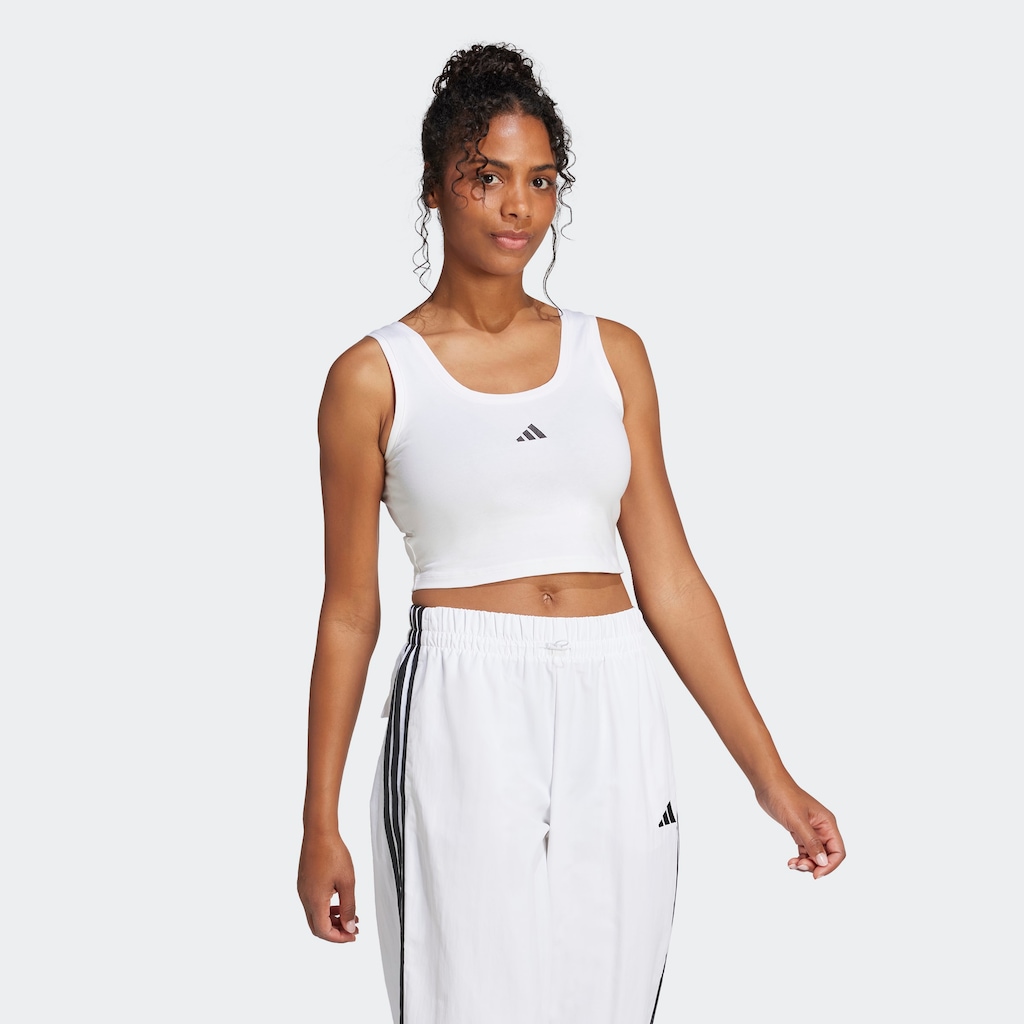 Imagem 3 do produto Blusa Cropped Feminina adidas Small Logo