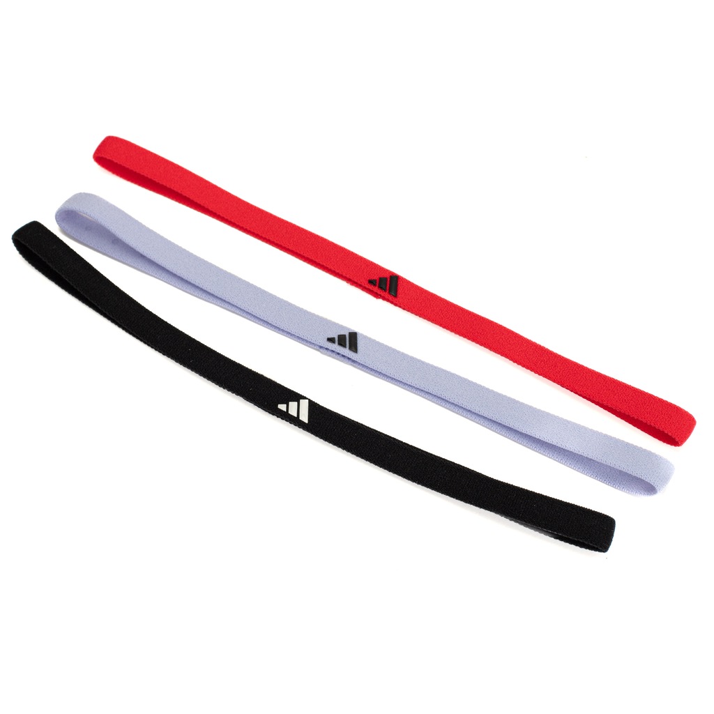 Imagem 1 do produto Kit Faixas de Cabelo adidas Logo 3 Unidades