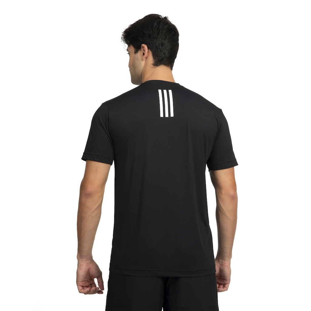 Imagem 2 do produto Camiseta Masculina adidas Manga Curta Own The Run 3 Listras