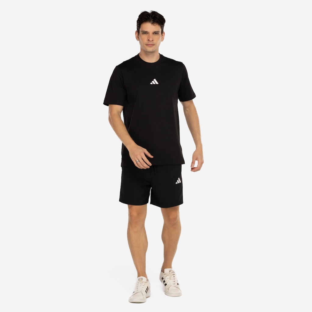 Imagem 3 do produto Camiseta Básica adidas Logo Pequeno - Masculina