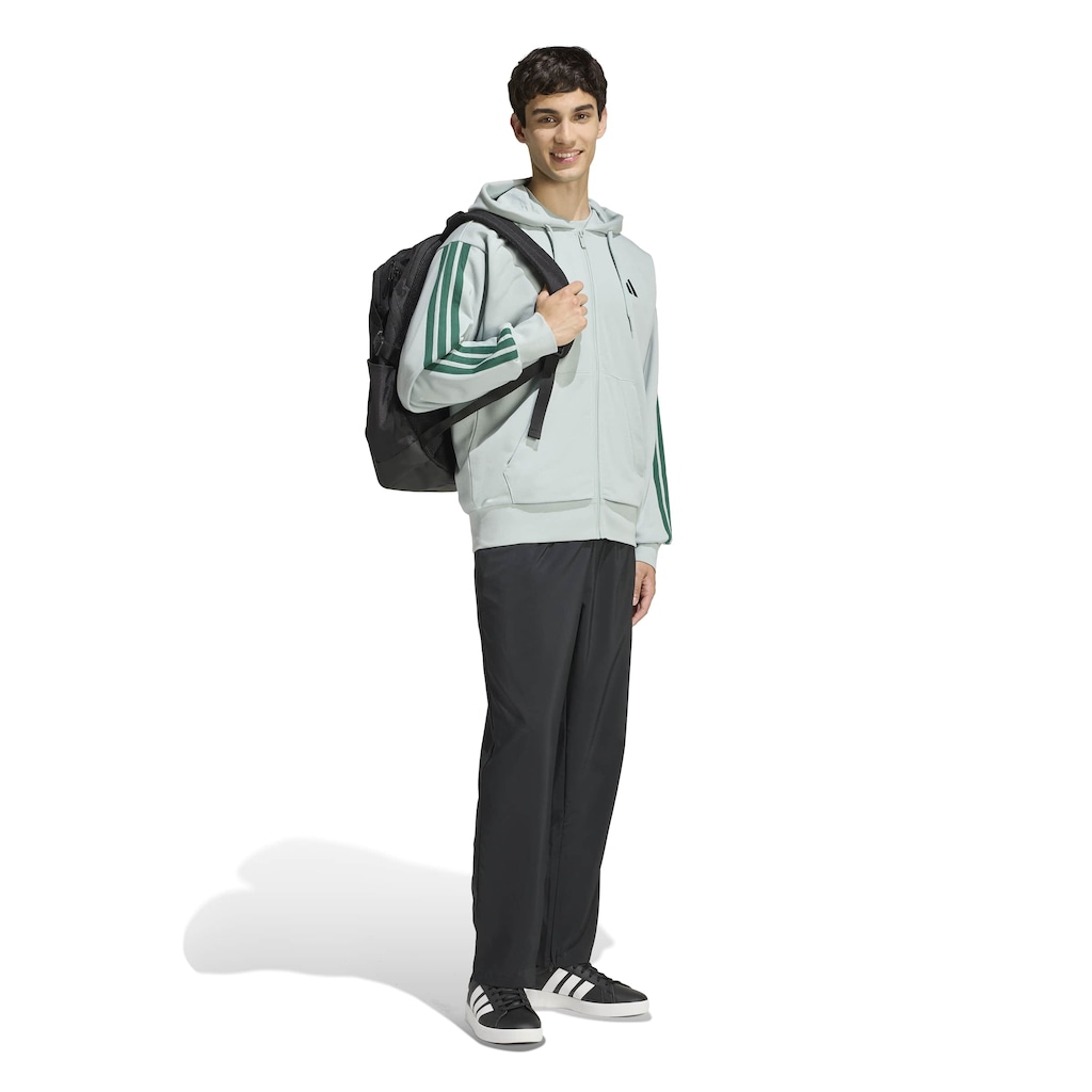 Imagem 3 do produto Jaqueta Masculina adidas com Capuz 3 Stripes