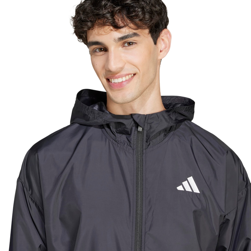 Imagem 4 do produto Jaqueta Corta-Vento Masculina adidas com Capuz