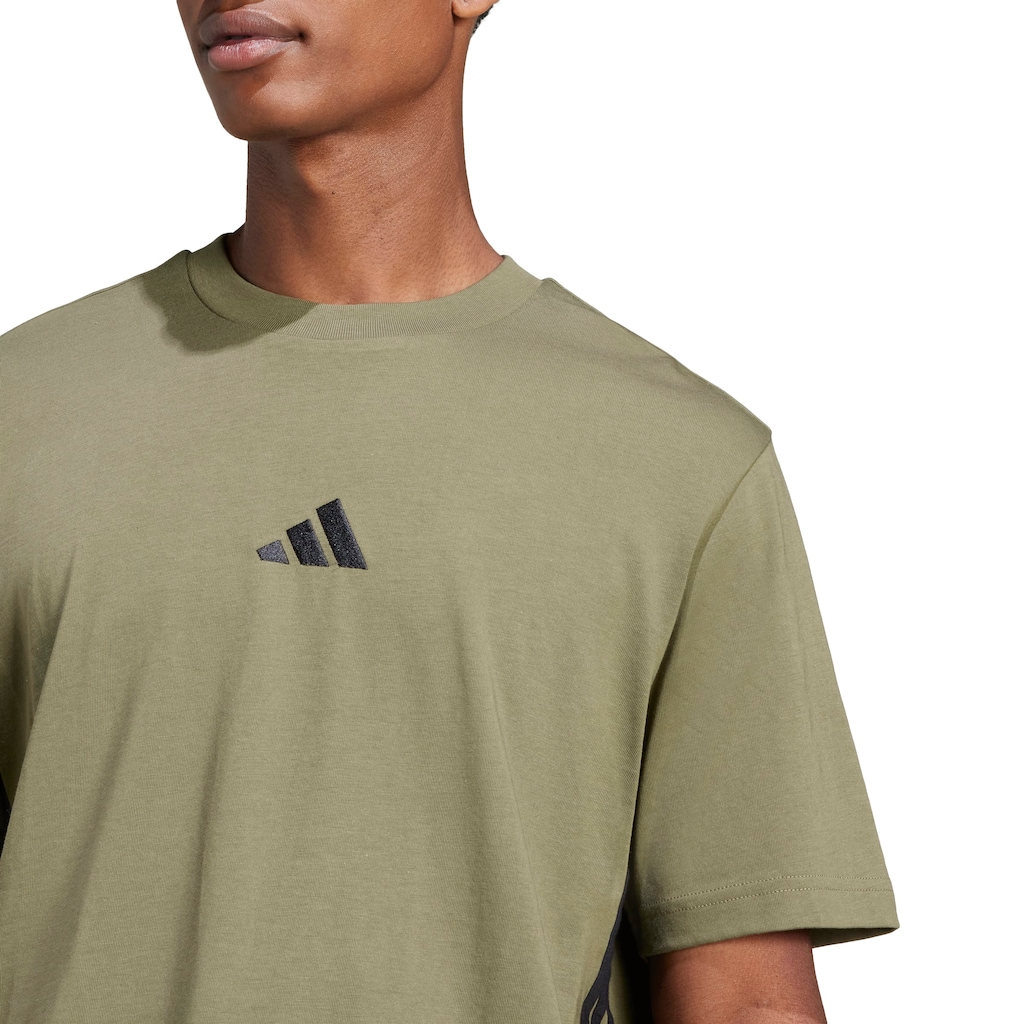Imagem 4 do produto Camiseta Masculina adidas Manga Curta 3 Stripes