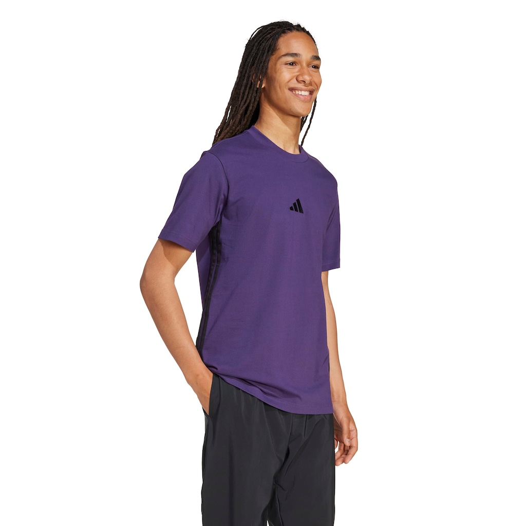 Imagem 3 do produto Camiseta Masculina adidas Manga Curta 3 Stripes