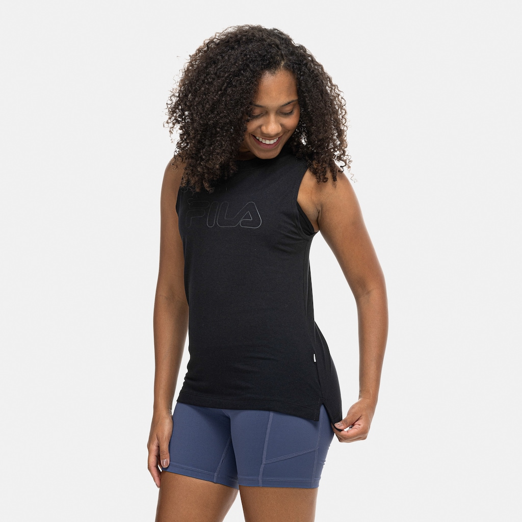 Imagem 4 do produto Camiseta Regata Feminina Fila Basic Regular Outline