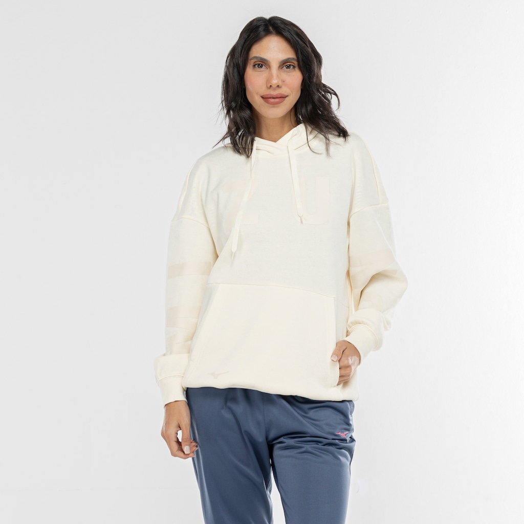 Imagem 5 do produto Blusa de Moletom Mizuno com Capuz -Feminino