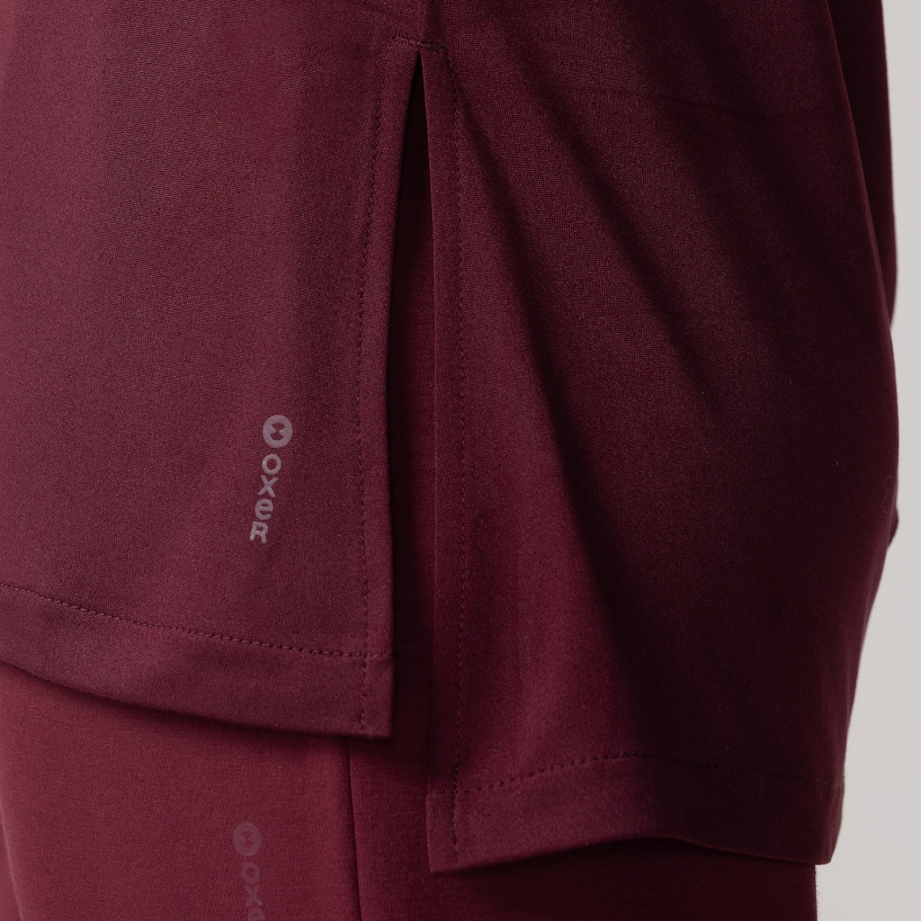 Imagem 4 do produto Camiseta Oxer Regulção Térmica Com Abertura Lateral Feminina