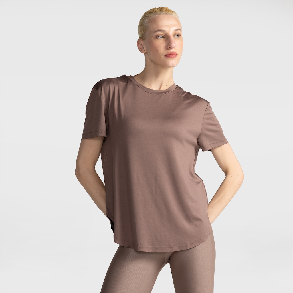 Imagem 2 do produto Camiseta Oxer Regulação Térmica Alongada Feminina