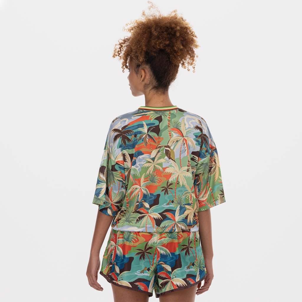 Imagem 3 do produto Camiseta Cropped Farm Bem Querer Dry Fit Feminina