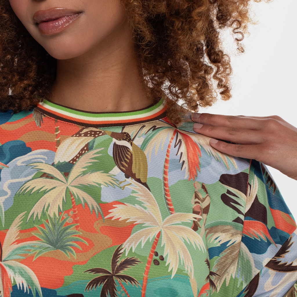 Imagem 5 do produto Camiseta Cropped Farm Bem Querer Dry Fit Feminina