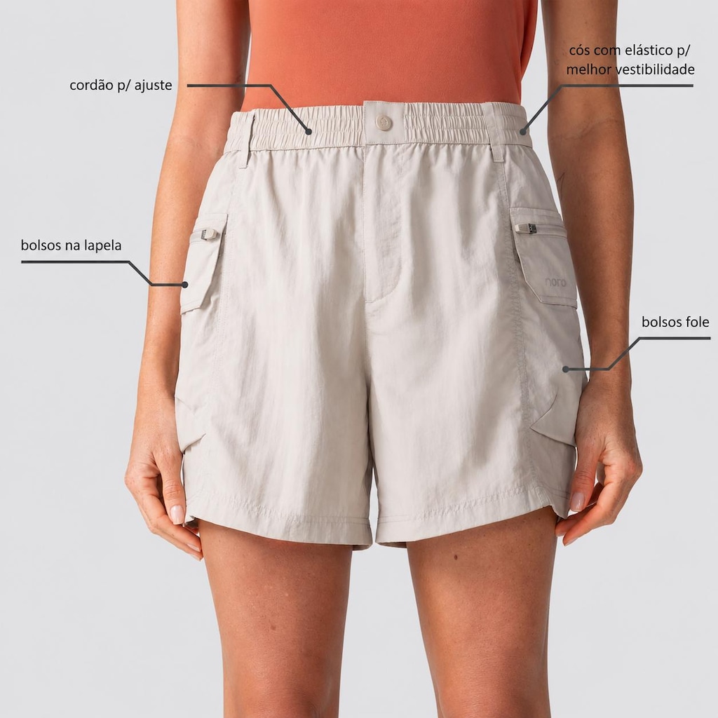 Imagem 2 do produto Shorts Cargo Nord - Feminino