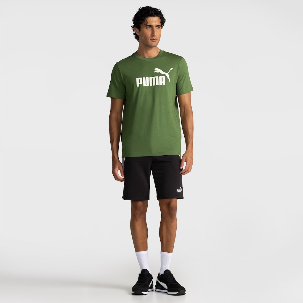 Imagem 3 do produto Camiseta Masculina Puma Manga Curta Essentials Logo Tee