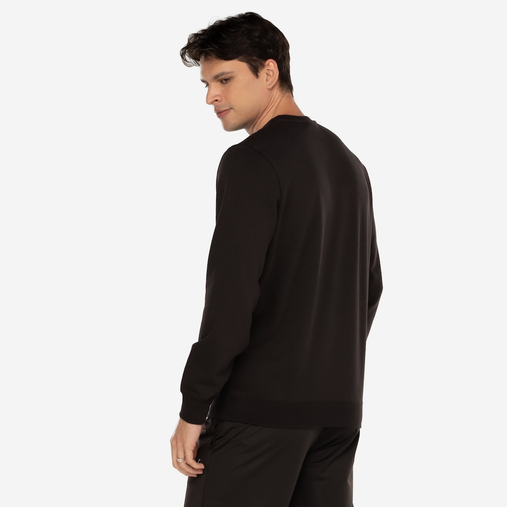 Imagem 2 do produto Blusão Masculino Puma Essentials 1 Logo Crew Fleece