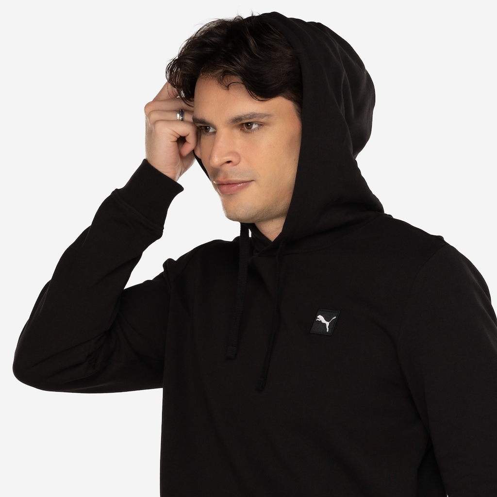 Imagem 4 do produto Blusão Masculino Puma com Capuz Essentials Elevated