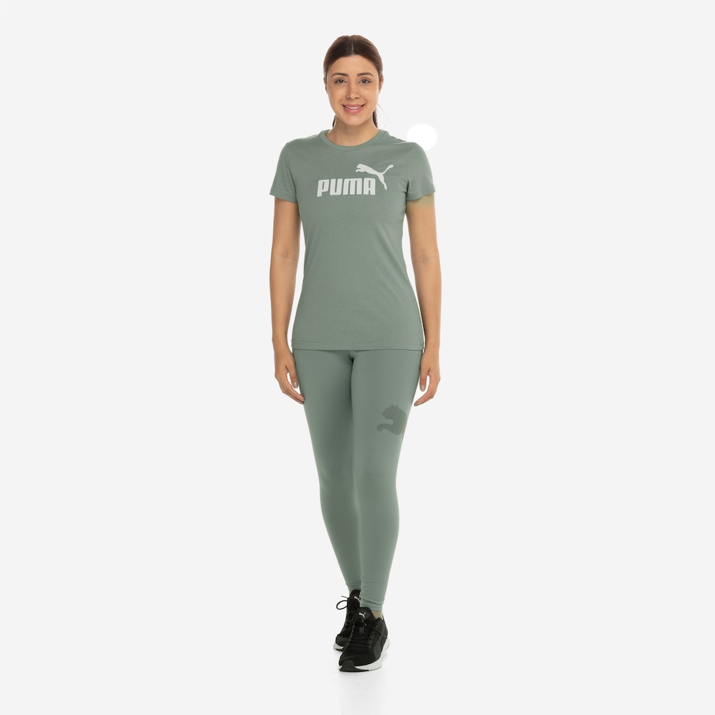 Imagem 3 do produto Camiseta Feminina Puma Manga Curta Essentials NO 1 Logo Tee S