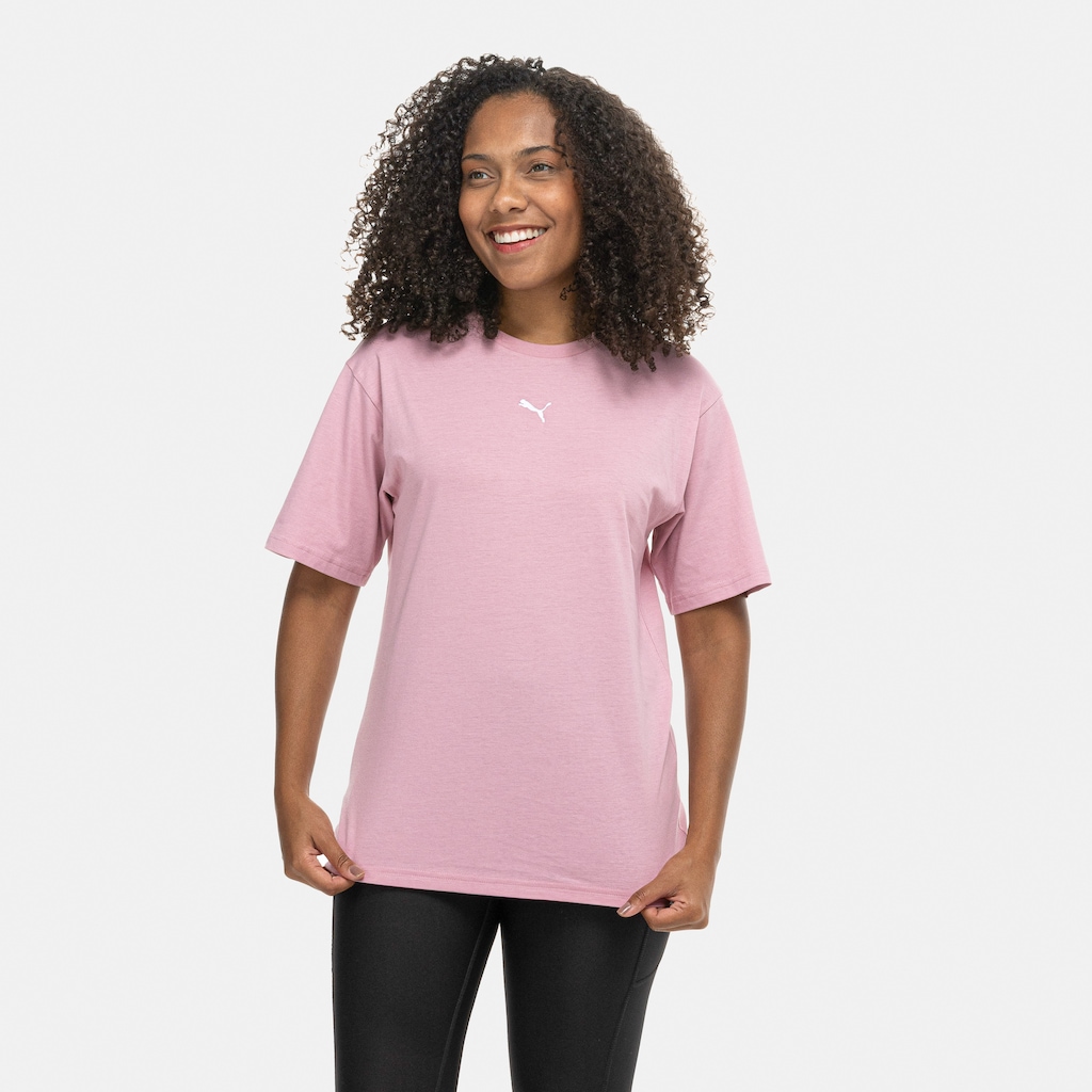 Imagem 4 do produto Camiseta Feminina Puma Manga Curta Ess Relaxed Tee