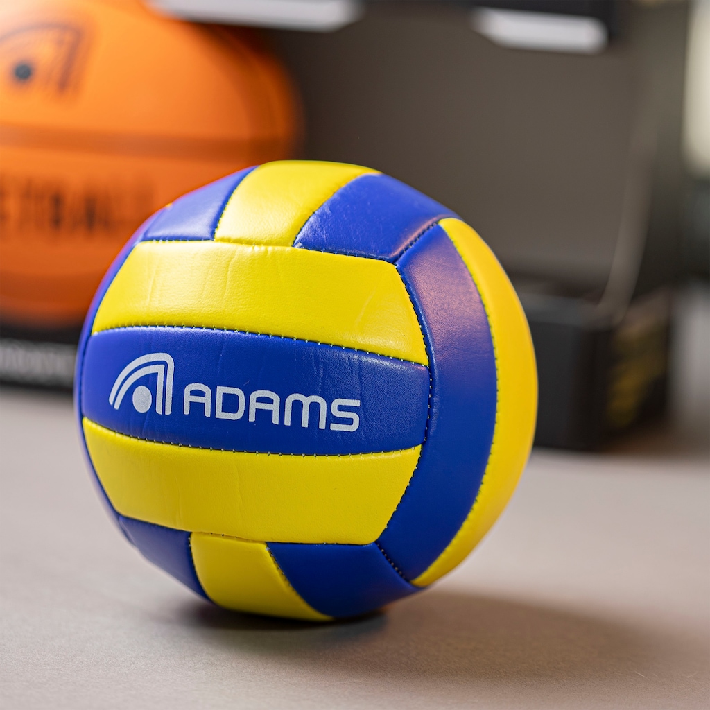Imagem 4 do produto Kit Mini Bolas Esportivas Adams com 3 Unidades – Basquete, Futebol Americano e Vôlei