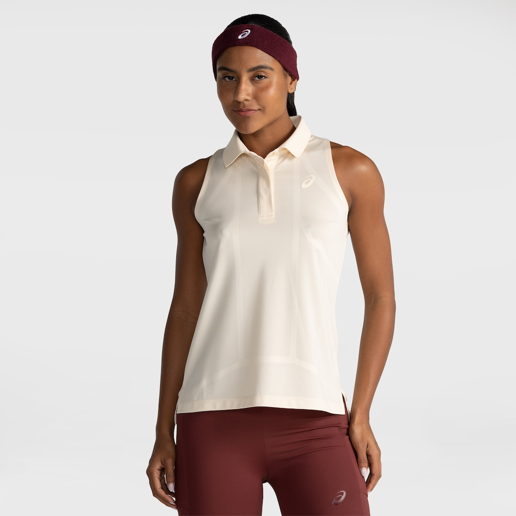Imagem 1 do produto Camiseta Regata ASICS Jacquard Racket - Feminina