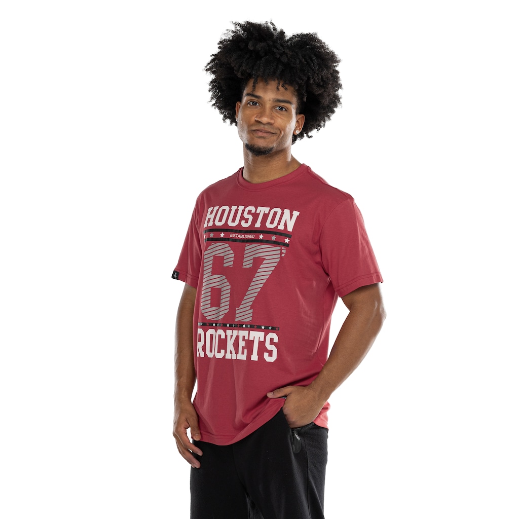 Imagem 1 do produto Camiseta do Houston Rockets NBA Masculina Color Year N927A