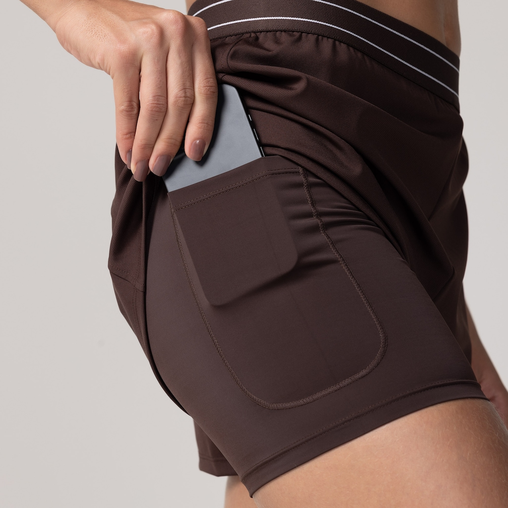 Imagem 5 do produto Short ASICS Nara Elástico 2 em 1 Feminino